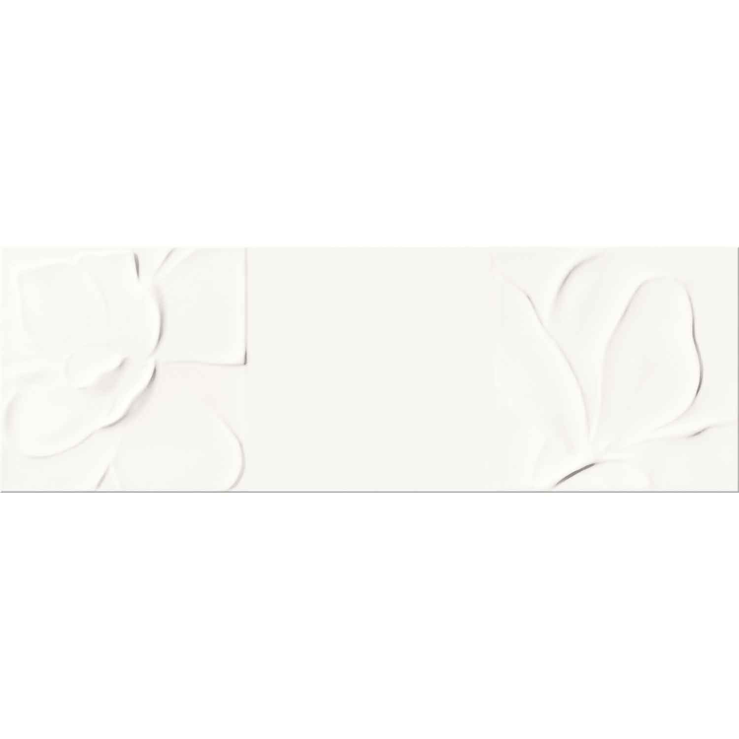 STRUCTURE PATTERN WHITE FLOWER 25/75 G1 OP365-004-1 STRUCTURE PATTERN WHITE FLOWER 25/75 G1 OP365-004-1 - imagine 1