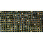 BLUE METALLIC MOSAIC DECOR 30/60